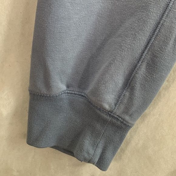 Victoria’s Secret PINK blue joggers size medium stretch embroidered logo - Picture 5 of 6